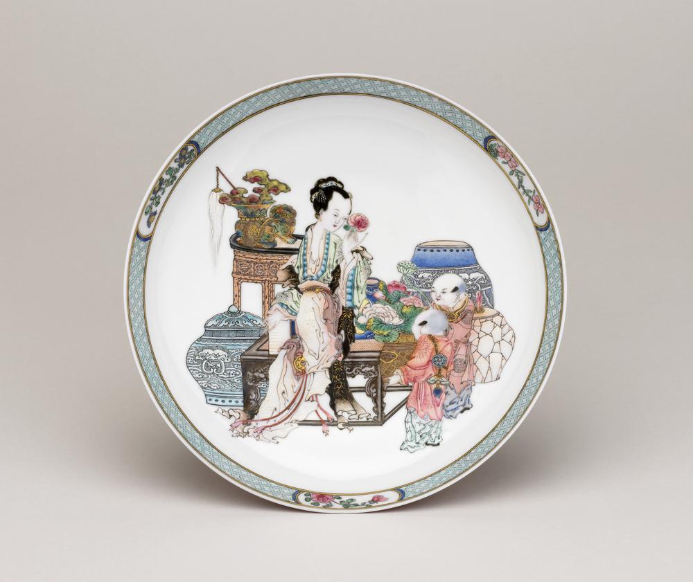 图片[1]-saucer; dish BM-Franks.443-China Archive